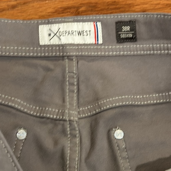DepartWest 38x32 gray pants - Picture 4 of 5